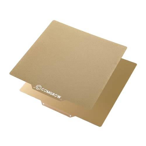 COMGROW PEI tryckplatta, strukturerad/slät dubbelsidig PEI-ark 235 mm x 235 mm för Creality Ender3/Ender 3 Pro/Ender 3 V2/Ender 3 S1 Pro/Ender 3 Neo/Voxelab Aquila 3D-skrivare