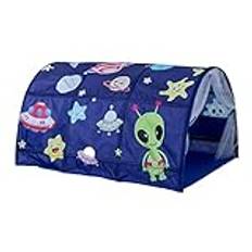 Bed Tent with Inner Pocket Starlight Bed Dream Kids Play Tents - Portable Baby Playhouse Privacy Space Sleep Cozy in Drafty Room | 2-in-1 Bedroom Decor Indoor Games Gifts for Girls Boys Mandeep