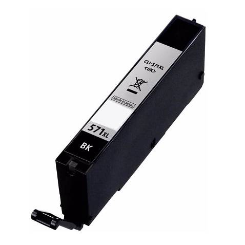 Canon CLI-571 XL Sort blækpatron 12ml kompatibel