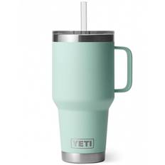 Rambler 30oz Mug with Staw Lid - Seafoam