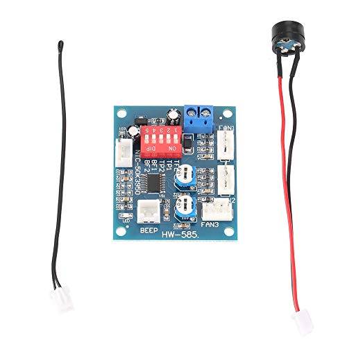 PWM Driver Module, DC 12V 4-Wire PWM Fan Speed ​​Controller Governor Module för PC termostat