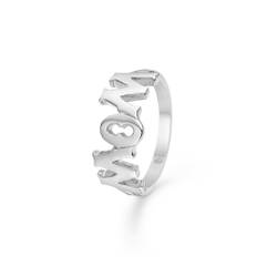 Mads Z Wow / Mom sølv ring - Str. 58