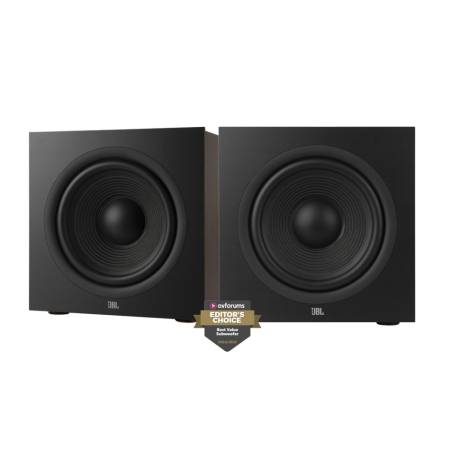 2-pack JBL Stage 220P aktiv 12 tum subwoofer, svart