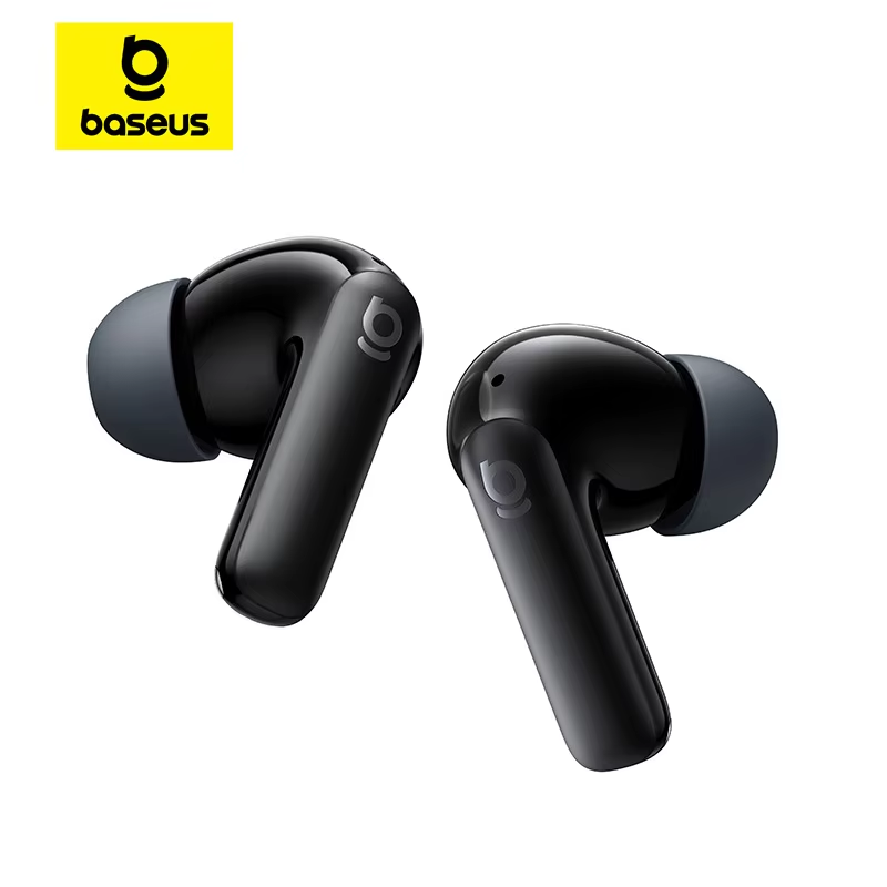Baseus Bass EP10 NC -43dB Noise Cancelling ANC True Wireless Earbuds Bluetooth 6.0 In-Ear Wireless Earphones 4-Mics ENC Ear buds