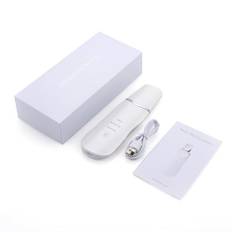 Elitzia ETSC659 Beauty Device With Facial Skin Scrubber Tool Blackhead Remover Pore Cleaner Comedones Extractor for Facial Deep Cleansing (White)