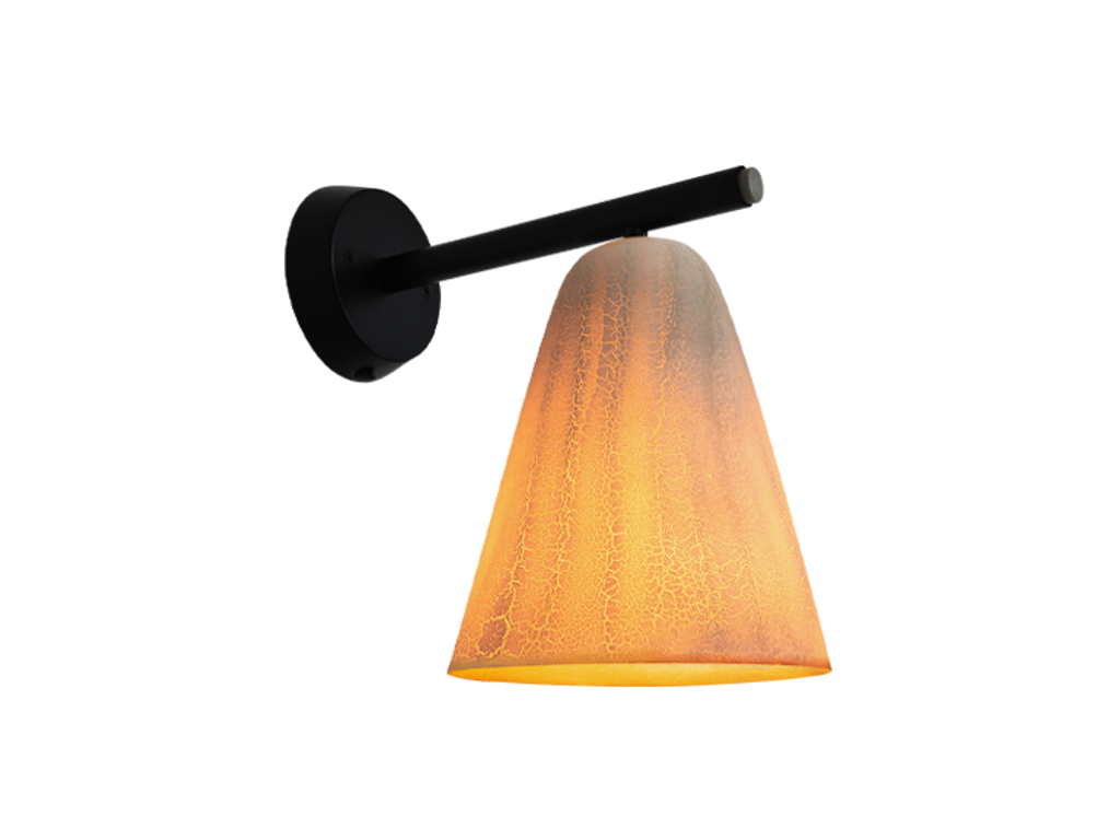 Capelo væglampe B1 H170 Dragonfly sort base.