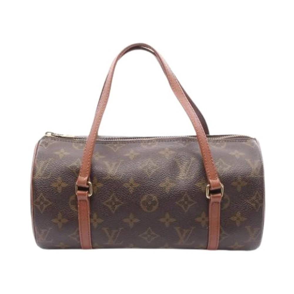 Louis Vuitton Vintage Pre-owned Papillon 26 Håndtaske - Vintage - Dame - Brun - ONE SIZE - Læder