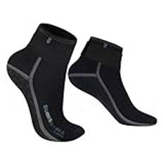 Summshall Neopren strumpor 3 mm våtdräktsstrumpor halkskydd håll varma dykstrumpor badstrumpor vattensport simning surfing, Låg skärning-svart-5 mm, XS/US 4-5/EUR35-36