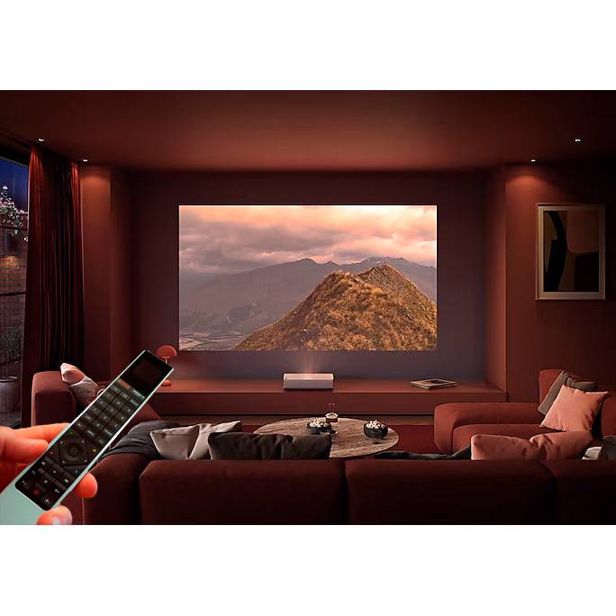 BeoOne + 90 – 120” laser projektor ➞ Trustpilot topscorer på Bang Olufsen service!