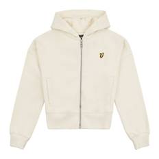 Lyle & Scott Cardigan m. Huva - Turtle Dove - Lyle & Scott - 14-15 år (164-170 - Cardigan