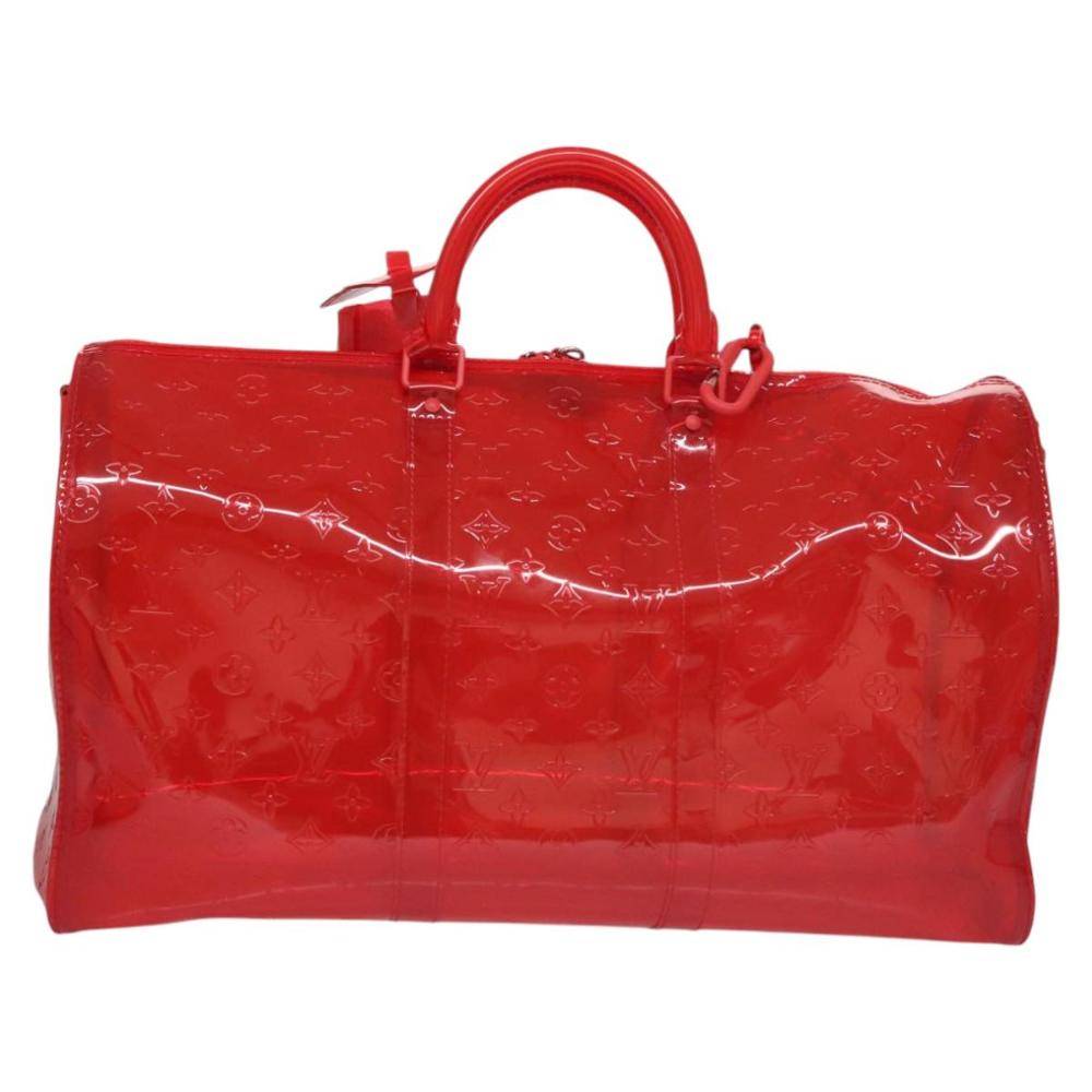 Louis Vuitton Vintage Keepall Stl. - Handväskor Från Magasin - Red (W 50cm x H 25cm x D 22cm)