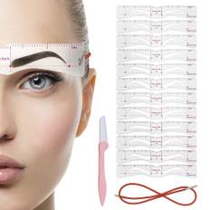 Eyebrow Stencil Eyebrow Shaper Kit Reusable Eyebrow Template With Strap