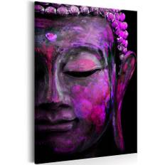 Lærredstryk Pink Buddha