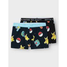 Name It - 2-pak - Boxershorts - Pokémon - Black/Dark Sapphire 110