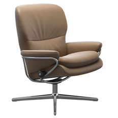 Fåtölj Stressless Rome Cross låg rygg - Paloma almond