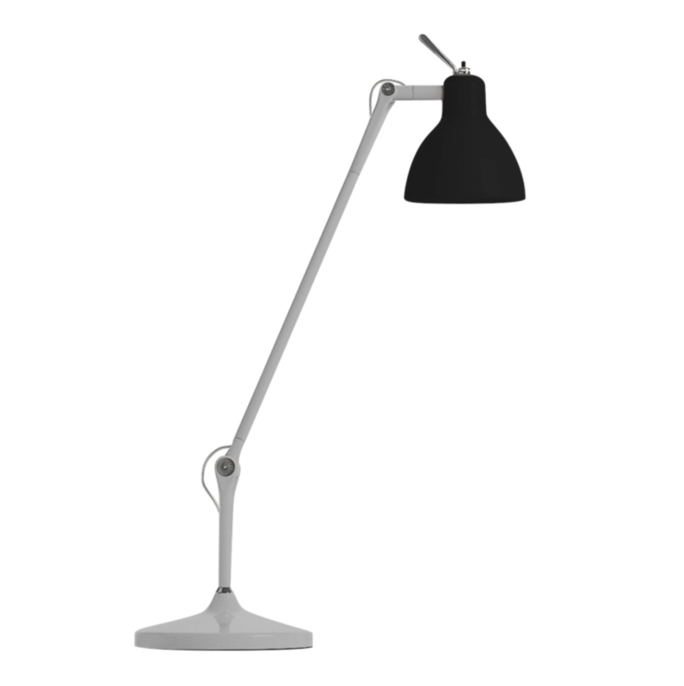 Luxy T1 bordlampe fra Rotaliana - Aluminium / Sort