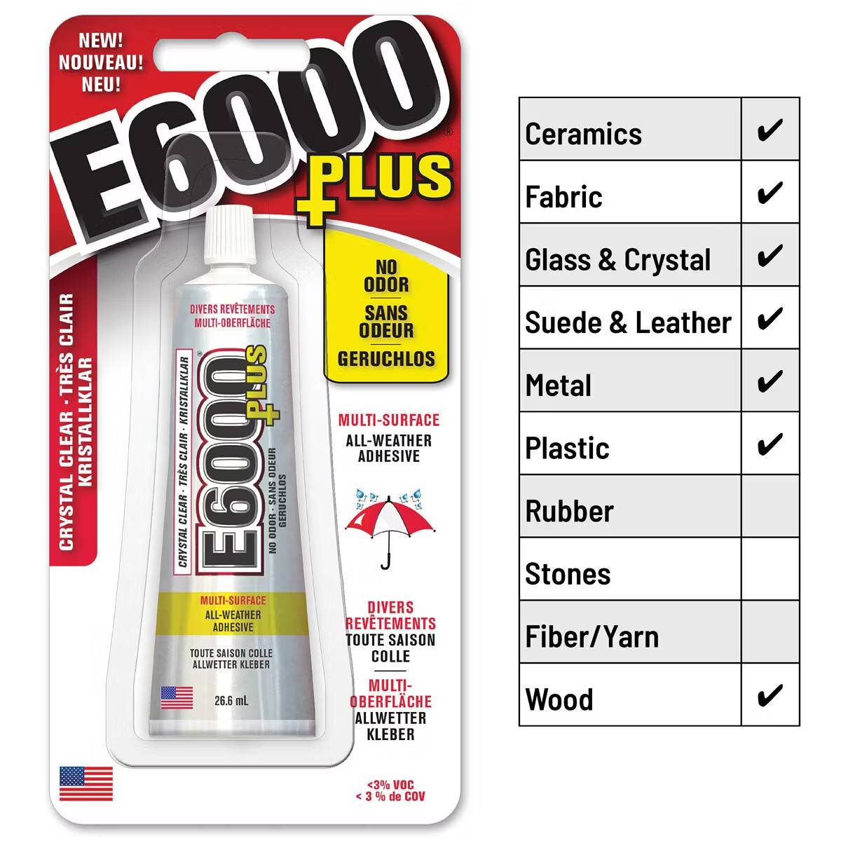 Glue E6000, 1 tube