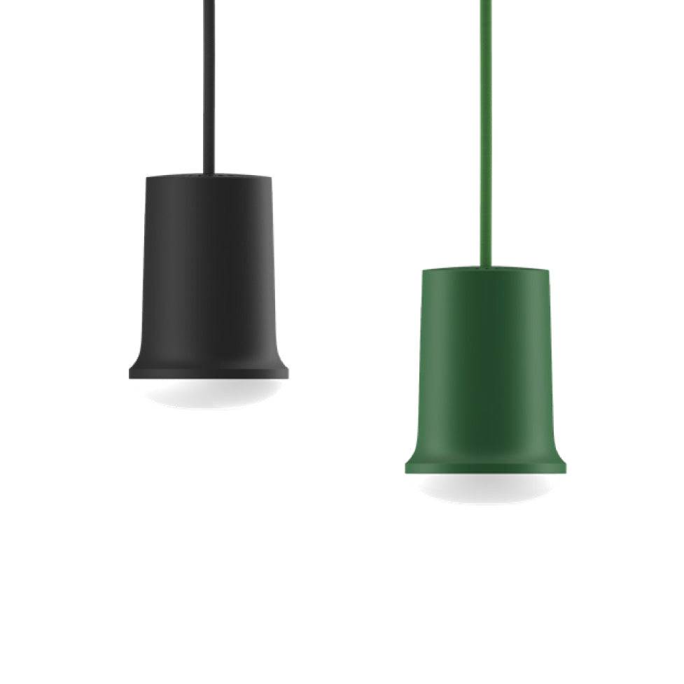 Compose Pendel - Taklampa (bas) | 4 färgval | Färg: Svart (RAL 9005) | Ljuskälla: Integrerad 5W LED (3000K)