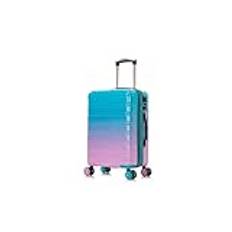 CELIMS - Resväska av polykarbonat, Turkos gradient, Valise Cabine, Turkos gradient