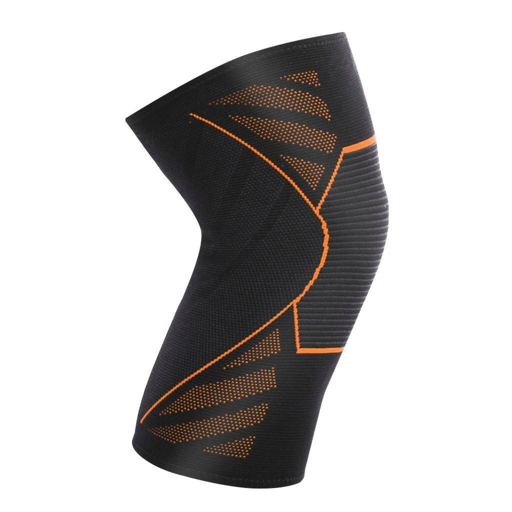 1 PC Elastic Knee Pads for Sports Gym Fitness Gear Nylon Kneepad Brace Running Knee Protector Volleyball Support 3XL
