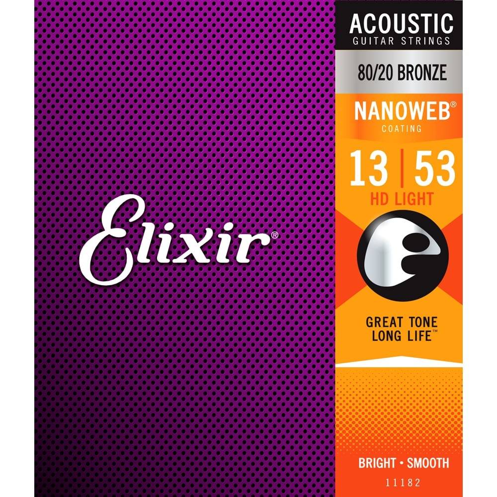Elixir Acoustic HD Light 013-053 (Developed with Taylor)