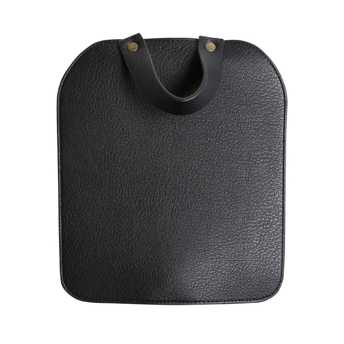 Taske Flap m/Magnetisk Knap - Sort/Bronze