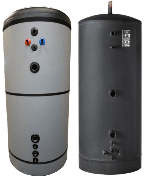 Rund isolerad 750L ackumulatortank ST (Välj produkt: TS 750L/f120L)