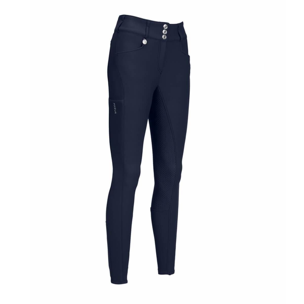 Pikeur Candela softshell ridebukser m. full grip | Navy str. 72 (36).