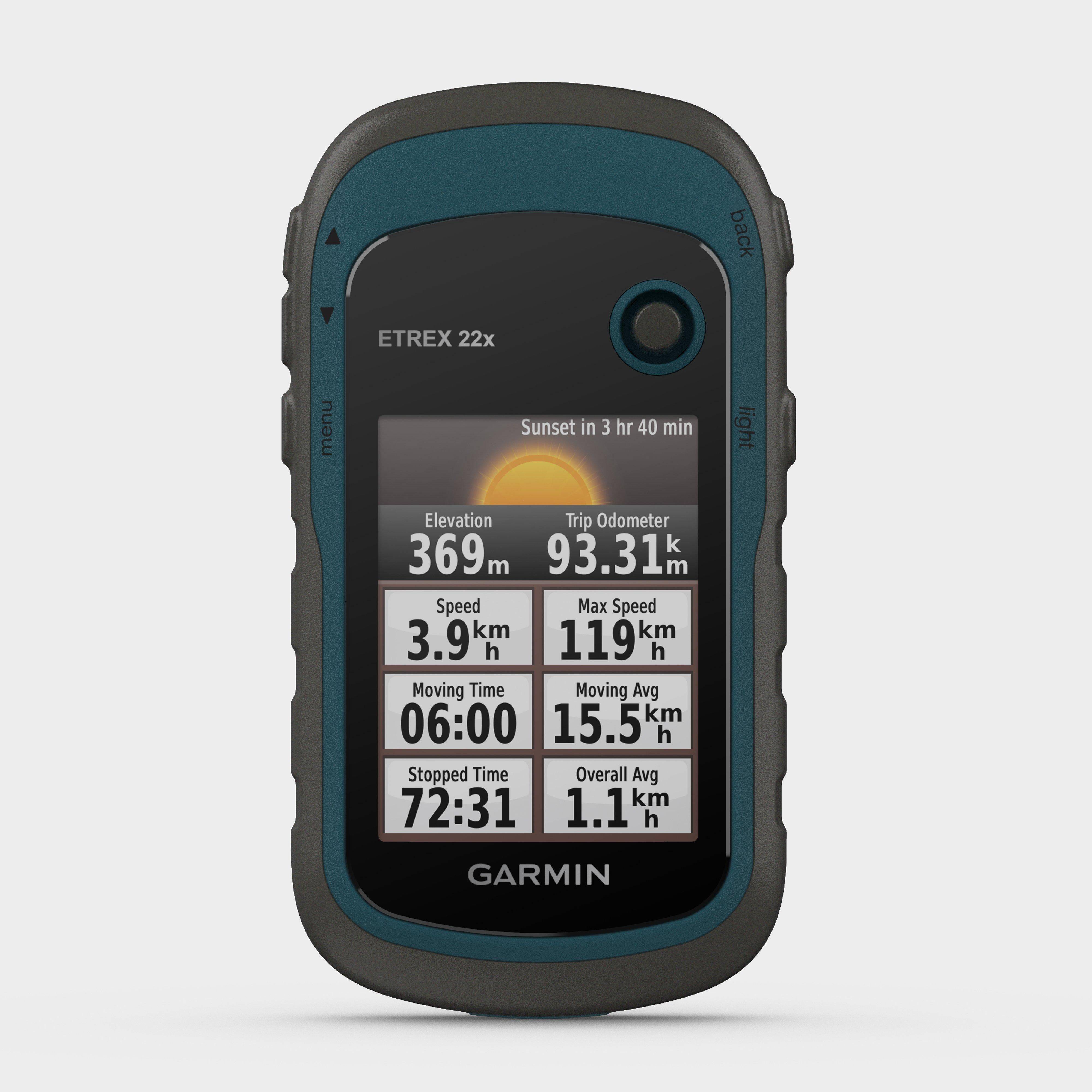 Garmin eTrex 22X Handheld GPS, Blue/Grey