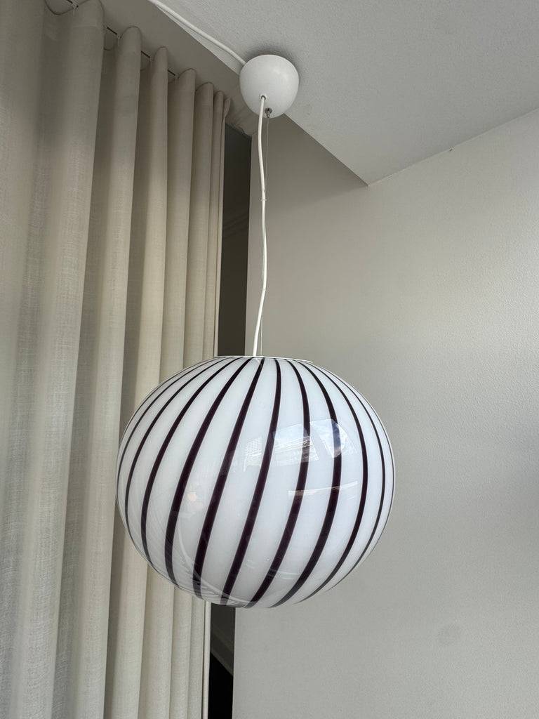 Blueberry Murano loftlampe, 40 cm