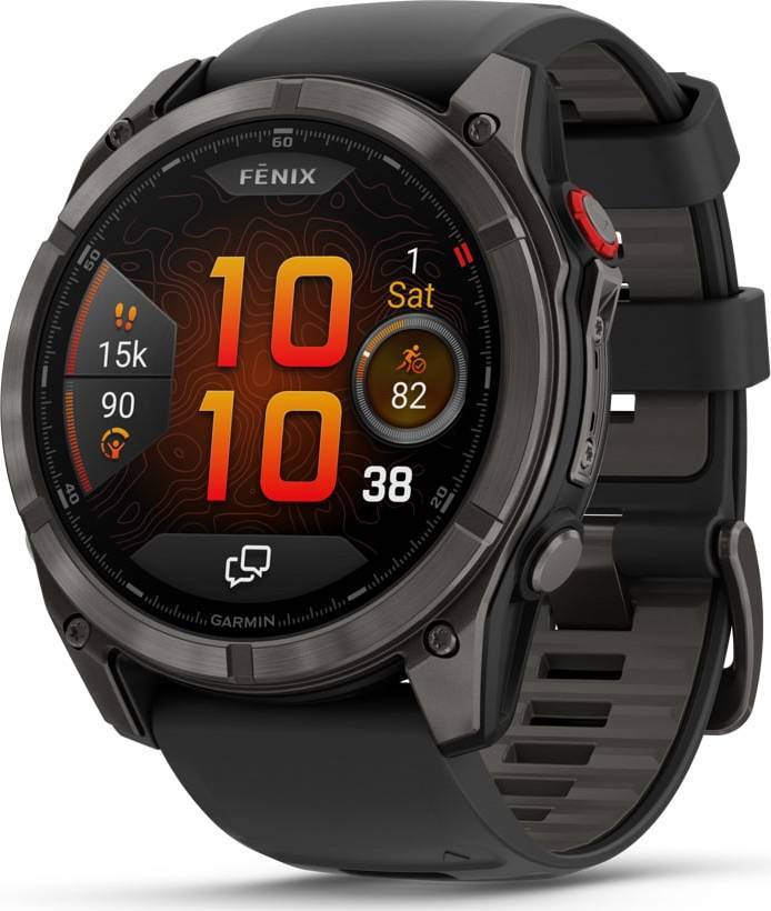 Garmin Fenix 8 Pro - 51mm Carbon Grey, One size