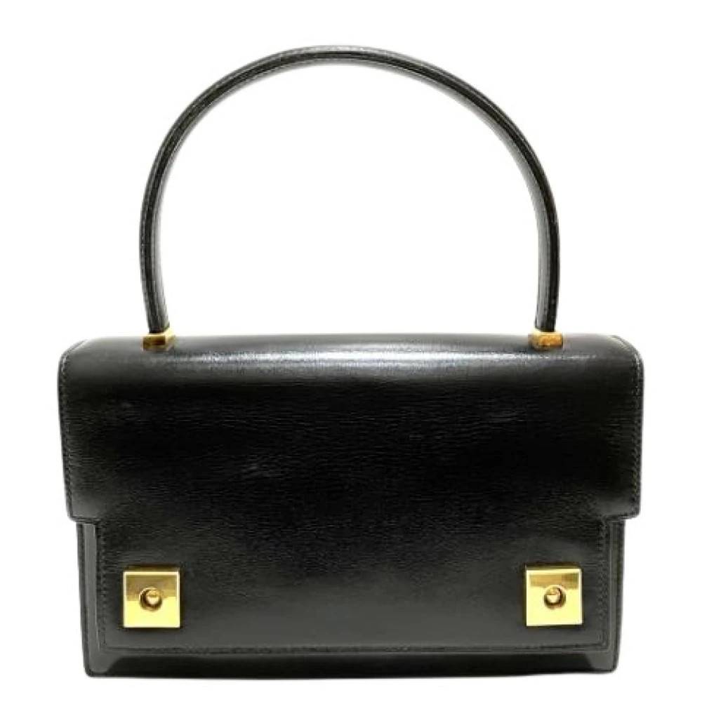 Hermès Vintage Pre-owned Piano Taske - Vintage - Dame - Sort - ONE SIZE - Læder