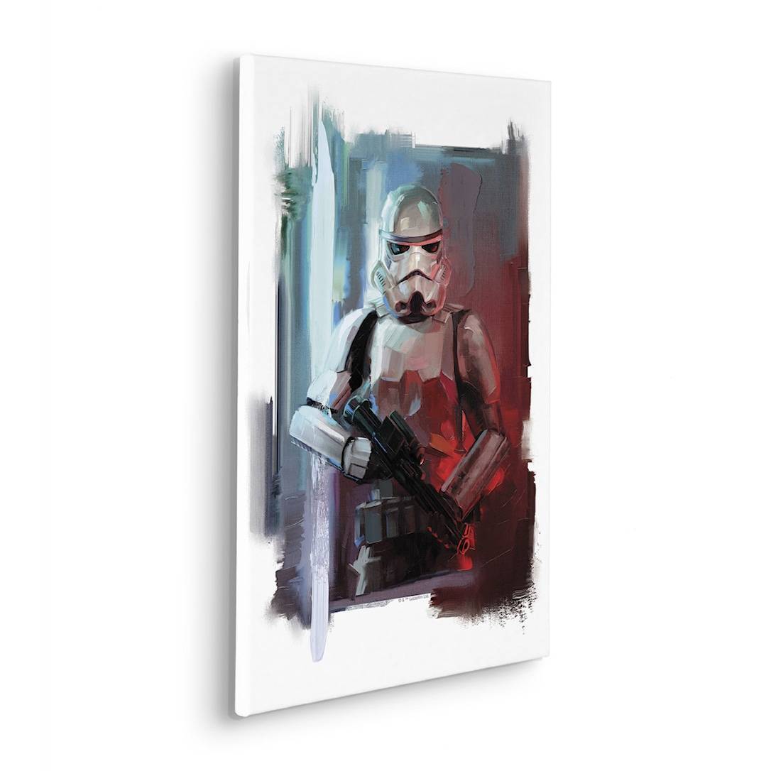 Canvas-tavla: Star Wars Stormtrooper Painting