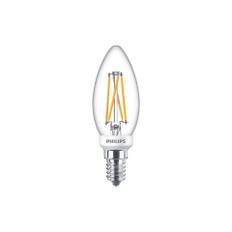 Philips LED Kertepære 6W(40W) 922-927 470lm. WarmGlow Klar E14