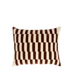 Ally Cotton Cushion - Brown - 01