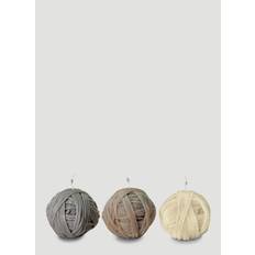 Missoni Home Three-pack Gomitolo Candles -  Candles&scents Beige One Size