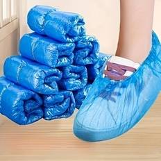 TEMU 100pcs/pack Disposable Shoe Covers, Cleaning & Hygiene Supplies, Travel Hotel Shoe Covers