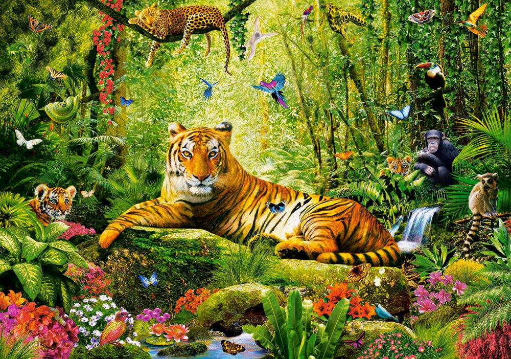 KIDEK pussel - His Majesty, the Tiger, 500-bitar Default Title