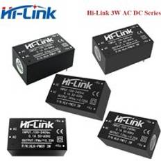 Gratis leverans 2 st / parti hi-link 85-264v to 3.3v/5v/9v/12v/24v 3w nätadapter / likströmstransformator - Pm09