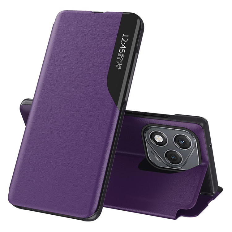 Honor 400 Lite 5G Fodral Folio Flip - Lila