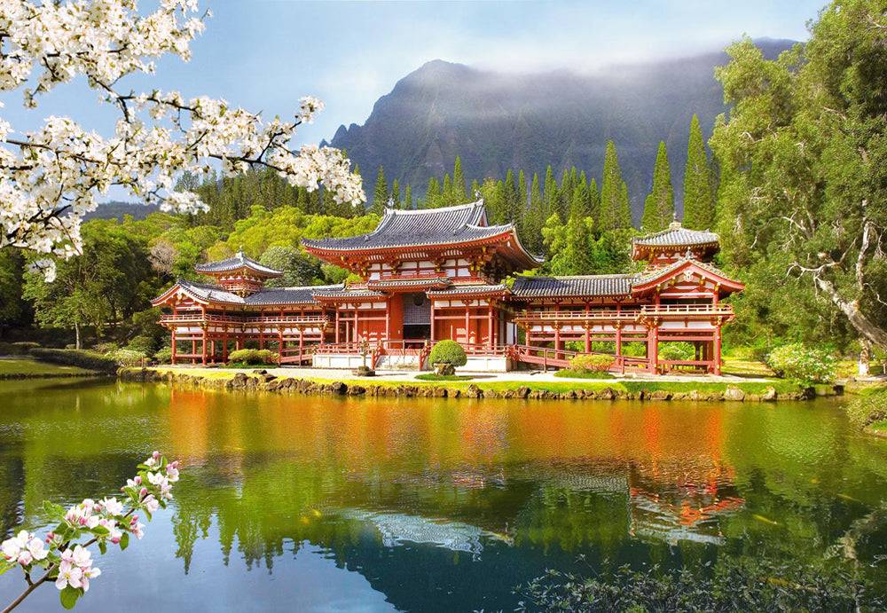 KIDEK pussel - Replica of the Old Byodoin Temple, 1000-bitar Default Title