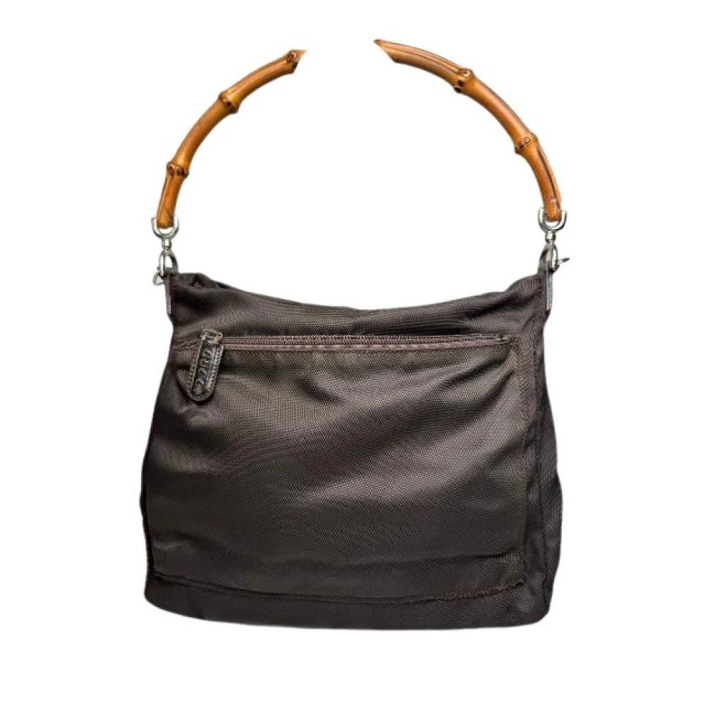 Gucci Vintage Pre-owned Håndtaske - Vintage - Dame - Brun - ONE SIZE - Bomuld