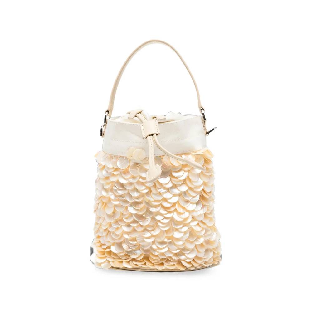 STAUD Lila Mini Taske - Tasker - Dame - Beige - ONE SIZE - Uld