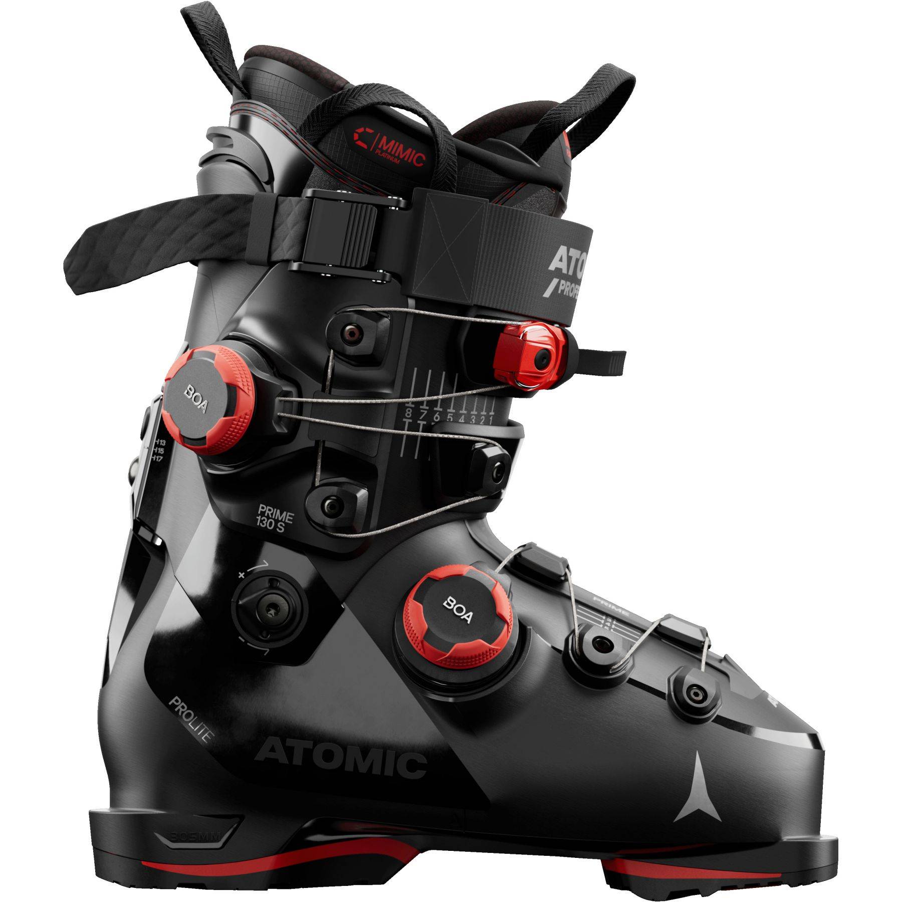 Atomic Hawx prime 130 S DUAL BOA, skistøvler, herre, sort