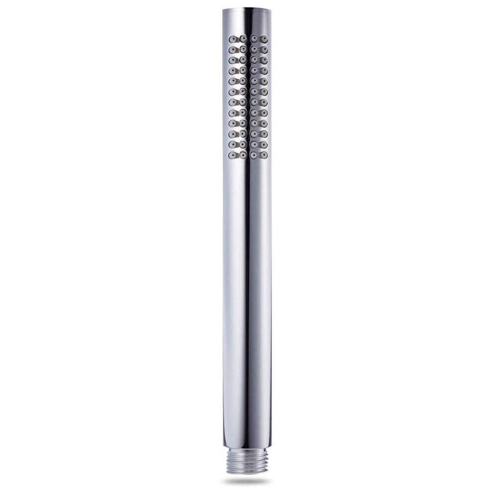 Håndbruser med højtryksvandbesparende funktion, dyser mod kalkaflejringer for nem rengøring, messingkonstruktion for rustbestandighed, ergonomisk