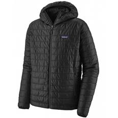 Nano Puff Hooded Jacket - Black