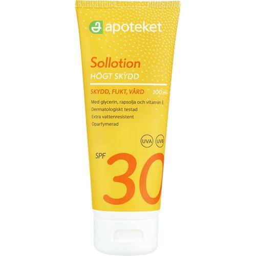 Apoteket Sollotion SPF 30, 100 ml