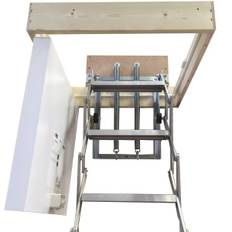 Dolle 62x62 Loftlem med saxestige-2,73