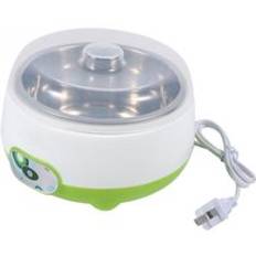 Elektrisk multifunktion 800ml yoghurt tillverkare rostfritt st&#xE5;l liner mini automatiska yoghurt maskin koppar f&#xF6;r yoghurt k&#xF6;ksmaskiner - Gr&#xF6;n