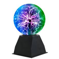 Riserva Plasma Ball 6" Magische Plasmakugel Licht, Magic Sphere Lighting Crystal Lamp Für Party, Dekorationen, Schlafzimmer, Haus (3-Farbige)